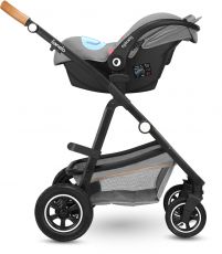 Дитячий візочок 3 в 1 Lionelo Amber Grey Stone